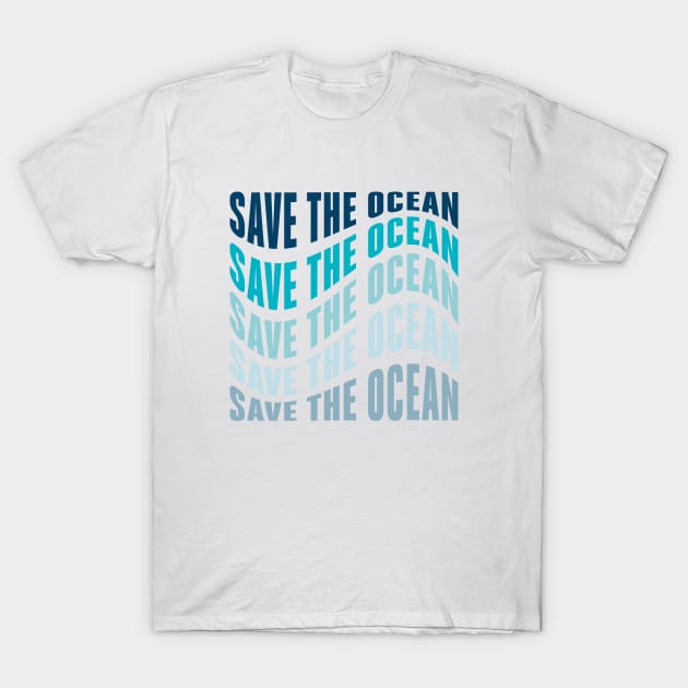 Save the ocean T-Shirt by stu-dio-art
